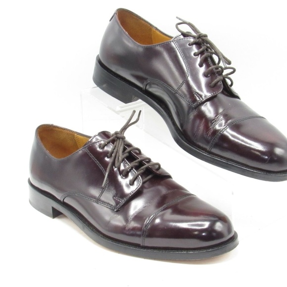 Cole Haan Caldwell Size 8.5 D Burgundy Mens R3 B3 main image 6